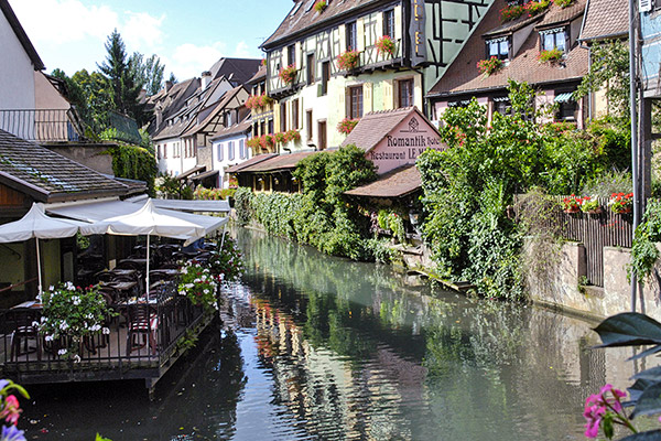 Colmar im nahegelegenen Elsass